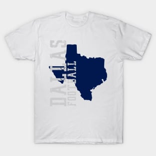 Dallas Football Vintage Style T-Shirt